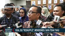 Isu Reshuffle Menteri di Akhir Masa Jabatan, Jokowi: Bisa Saja Jika Diperlukan