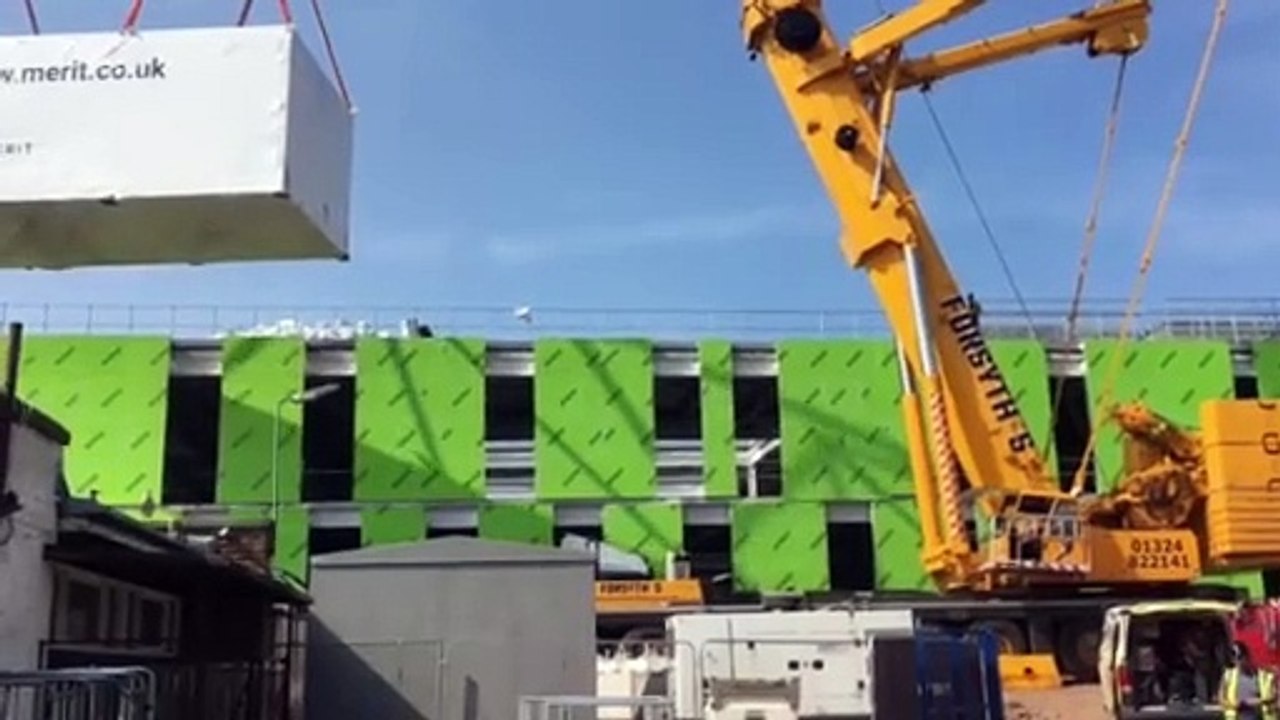 Berwick PODs crane