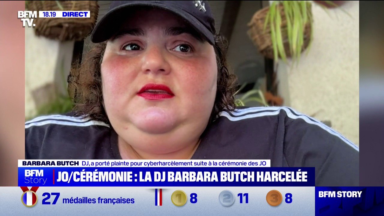 "Il ne faut pas normaliser la haine en ligne", affirme la DJ Barbara Butch, cyberharcelée après sa participation à la cérémonie d'ouverture des JO