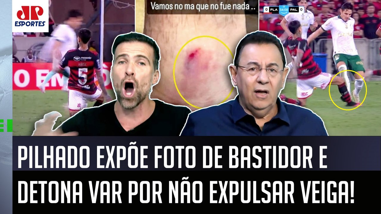 "VOCÊ FALOU BO$%@! É UMA VERGONHA!" Pilhado EXPÕE FOTO DE BASTIDOR e DETONA VAR contra Flamengo!