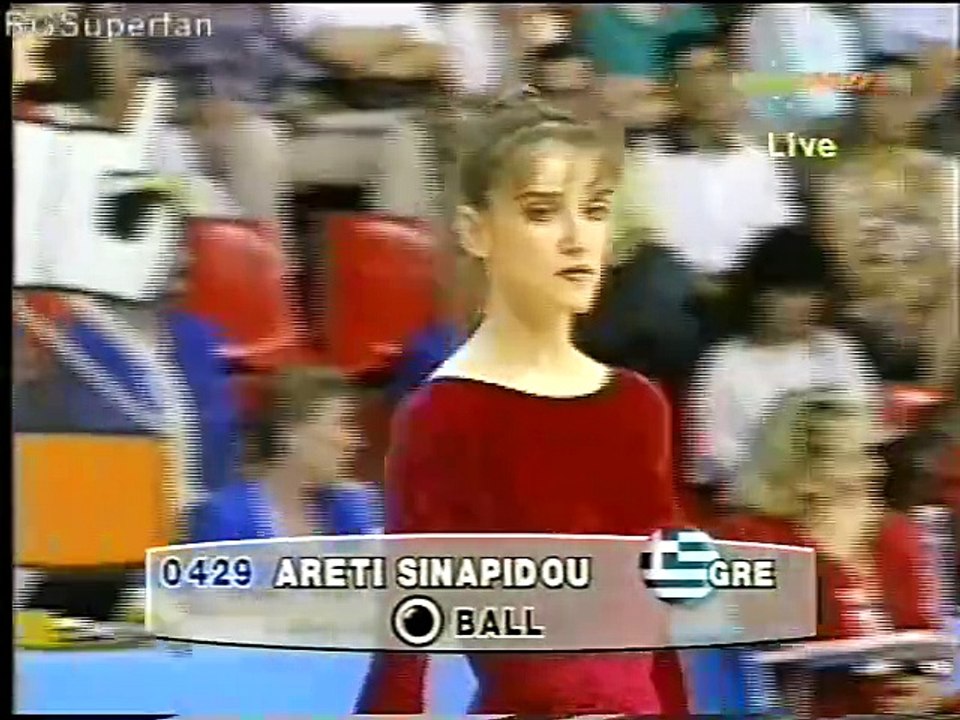 Areti Sinapidou Ball Qualif OG 1992