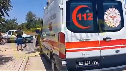 Suruç’ta 2 otomobilin çarpıştığı kazada 2 kişi yaralandı