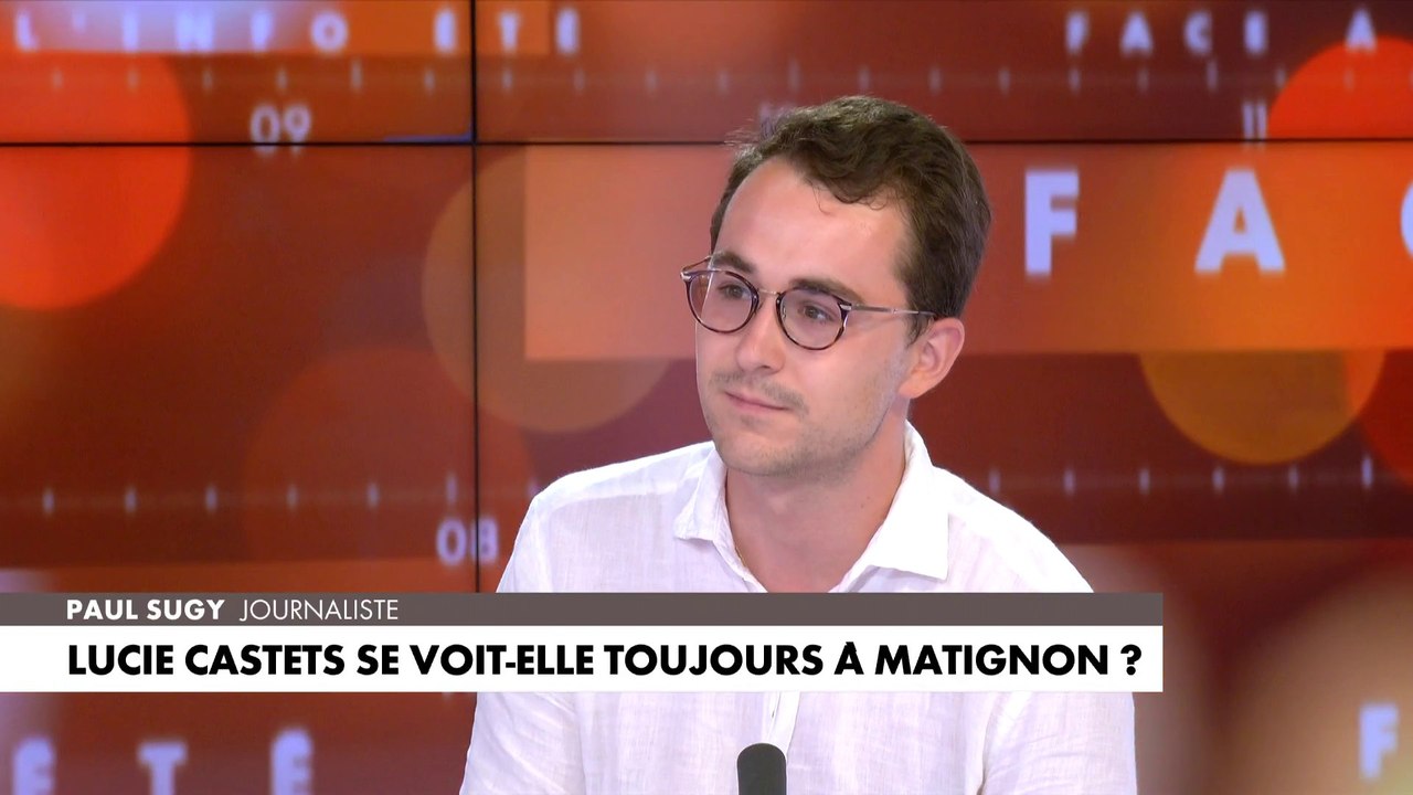 Pour Paul Sugy, «on a peu de chances d’avoir Lucie Castets à Matignon»