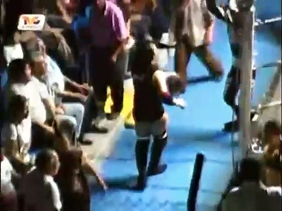 El Hijo de LA Par-K, El Hijo del Santo & Lizmark Jr. vs. Damian 666, Halloween & Perro Aguayo Jr. ( 2010.04.20 @ Perros del Mal )