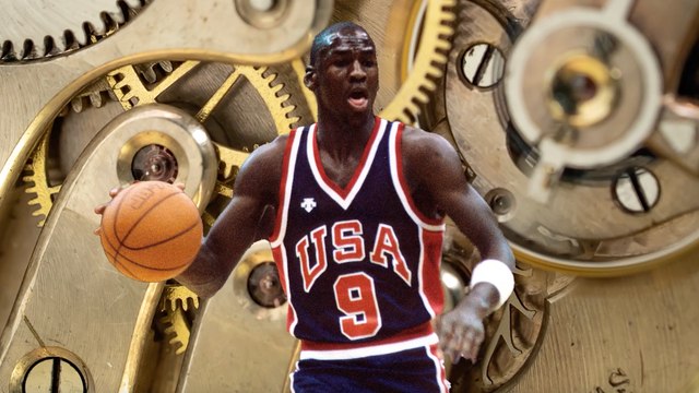 Als Jordan schon vor seiner NBA-Karriere Olympisches Gold holte