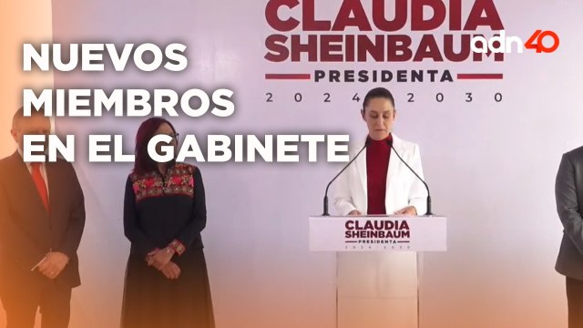 ¡Última Hora! Claudia Sheinbaum da nuevos nombramientos de su gabinete ampliado