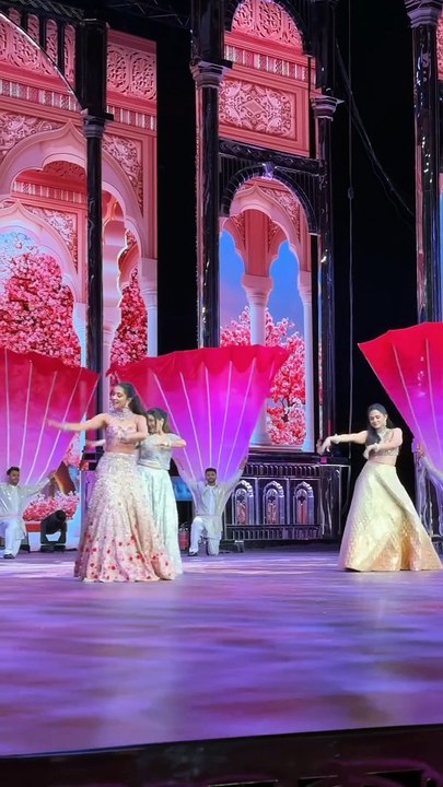 Radhika performance on the wedding