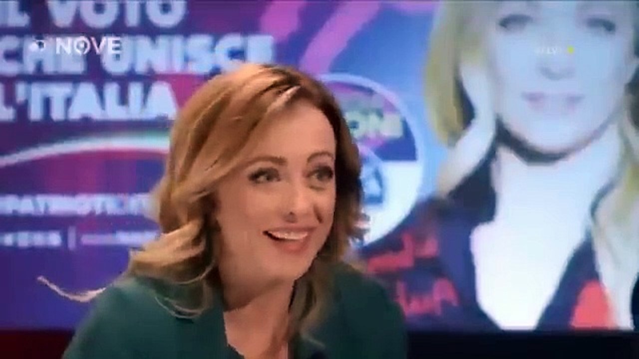 Giorgia Meloni a cuore aperto con Francesca Fagnani