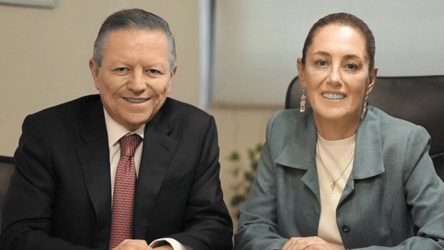 Claudia Sheinbaum anuncia a Arturo Zaldívar como parte de su gabinete de gobierno