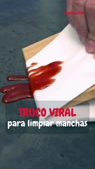 Download Video: ¡Ya no más embarradera en la mesa!  Con este truco vas a limpiar derrames y manchas fácilmente