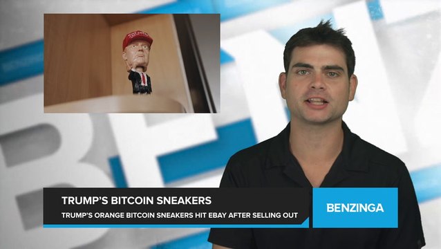 Trump's Limited Edition Orange Bitcoin Sneakers Listed on eBay Within 24 Hours of Selling Out