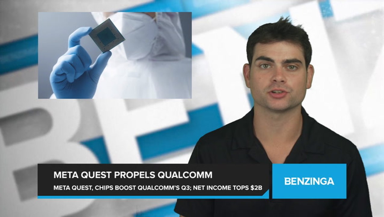 Meta Quest and New PC Chips Help Propel Qualcomm's Q3 Revenue, as Net Income Exceeds $2B