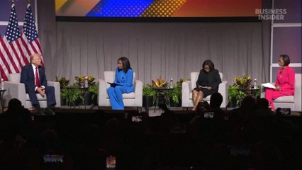 Trump says Harris "happened to turn Black" in attack on her race