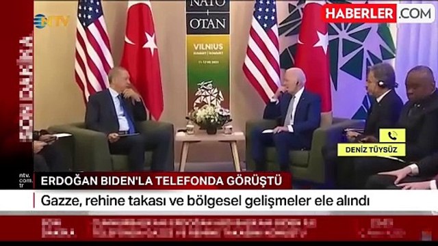 Cumhurbaşkanı Erdoğan, ABD Başkanı Biden ile telefon görüşmesi gerçekleştirdi