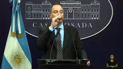 La presencia de los imitadores de Javier Milei en la sala de prensa de La Rosada