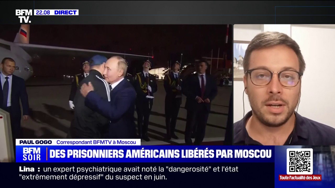 Échange de prisonniers: Vladimir Poutine est venu accueillir à l’aéroport les Russes libérés par les Occidentaux