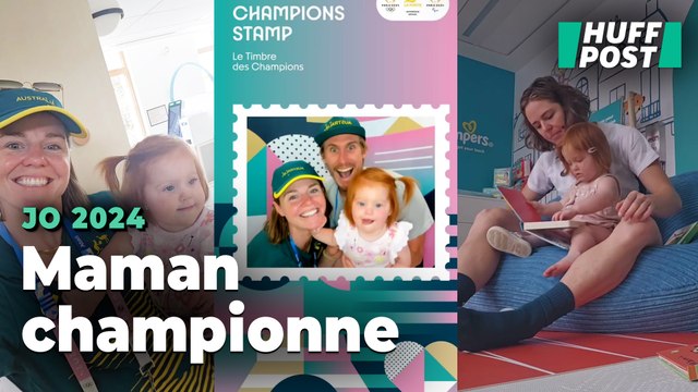 Cette athlète partage des moments mignons avec sa petite fille au village olympique