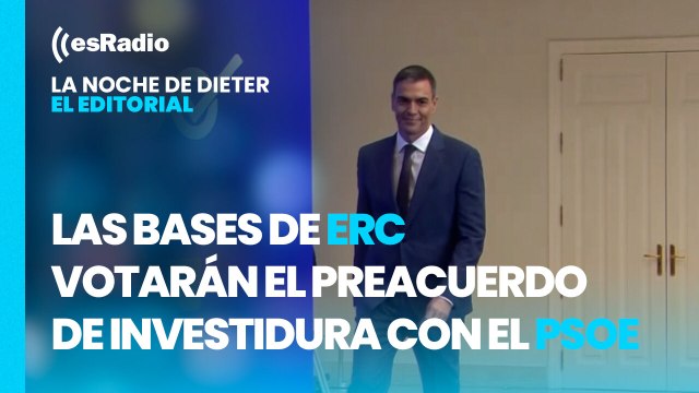 En este país llamado España: Las bases de ERC votarán mañana el preacuerdo de investidura con el PSOE