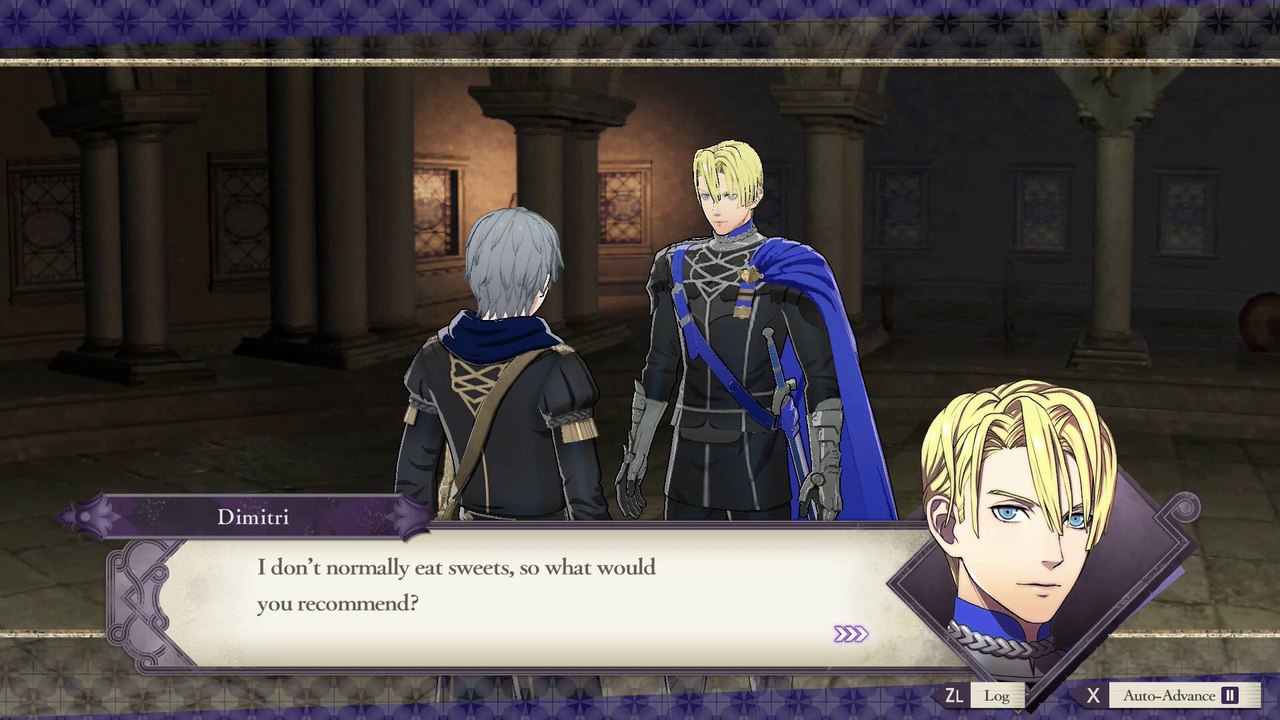 Fire Emblem Three Houses - Dimitri and Ashe