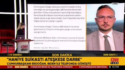 Son dakika haberi: Biden, Cumhurbaşkanı Erdoğan'ı aradı