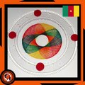 (VIDEO #12) ️️ DIBUJANDO un hermoso diseño con un espirógrafo. (Colores de Camerún )