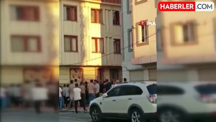 9 yaşındaki kıza taciz iddiası mahalleliyi ayaklandırdı! Şüpheli zırhlı araçla çıkarıldı