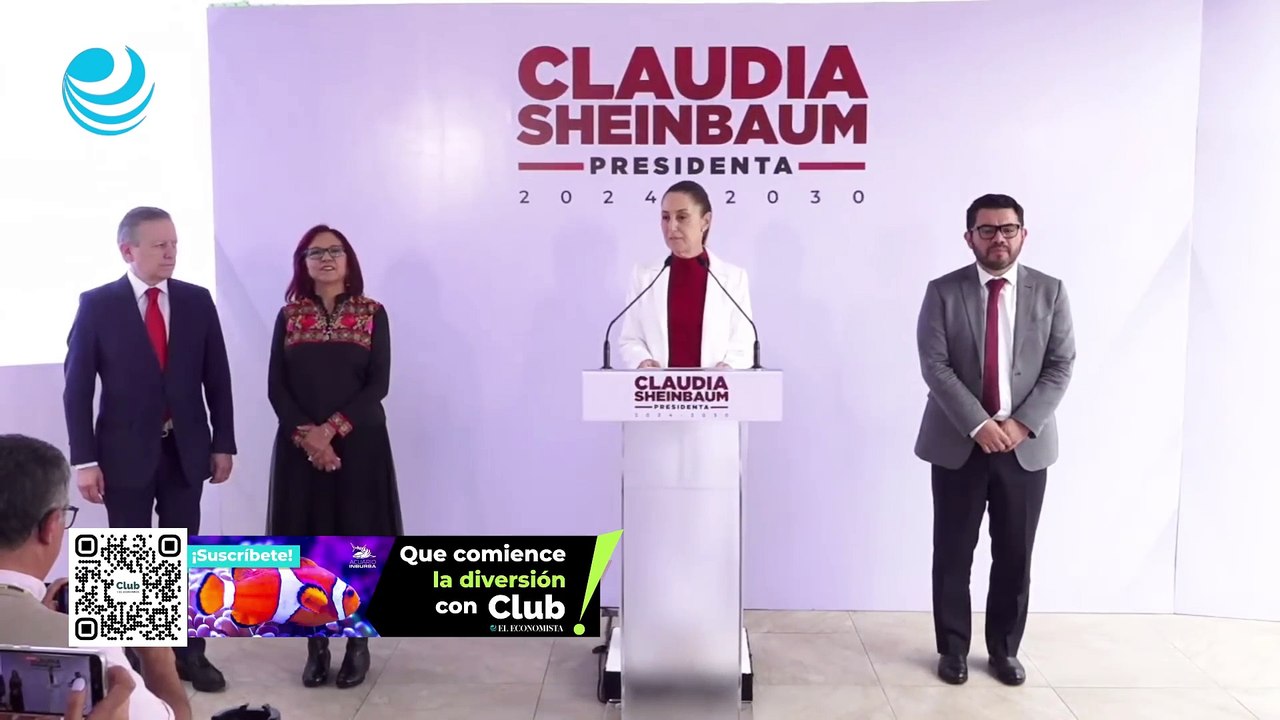Sheinbaum presenta a 3 integrantes más de su gabinete: Arturo Zaldívar será coordinador general de Política y Gobierno