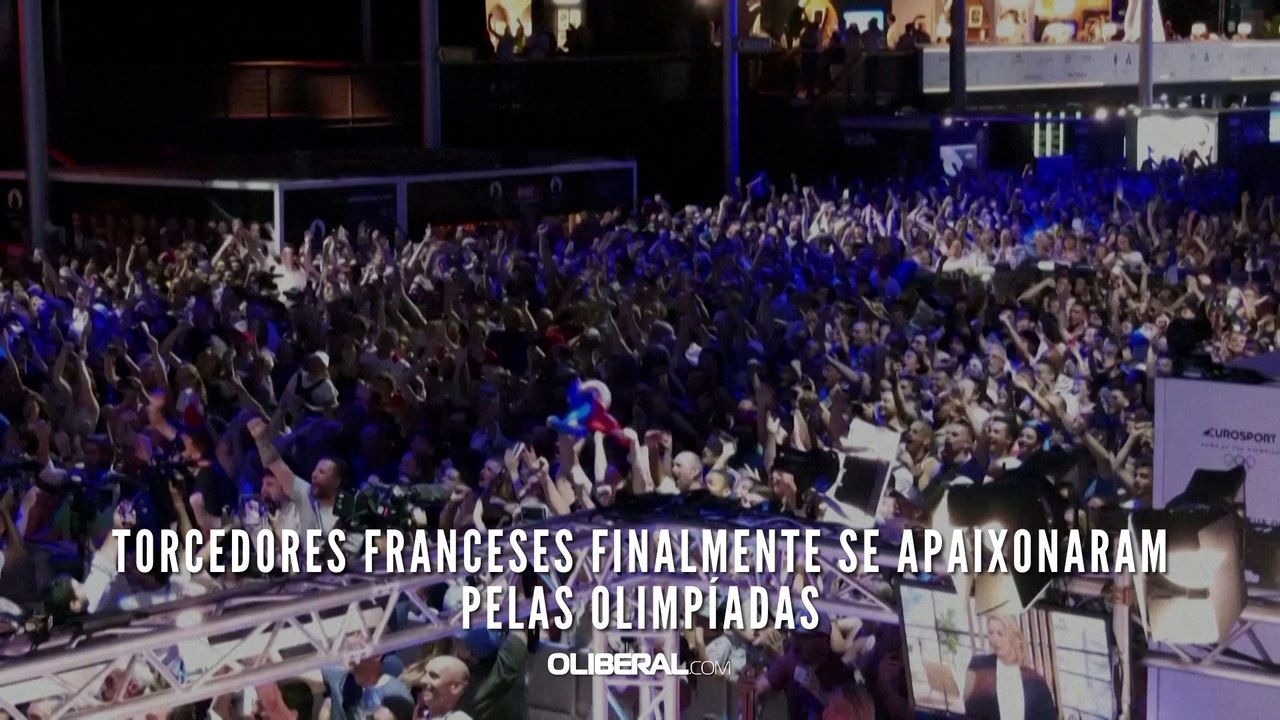 Torcedores franceses finalmente se apaixonaram...
