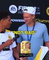 Footballer rate theire fifa card!