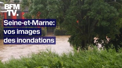 Seine-et-Marne: les images des inondations après les orages