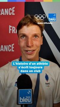 JO Paris 2024 : Titouan Castryck reconnaissant envers les Poissons Volants bretons