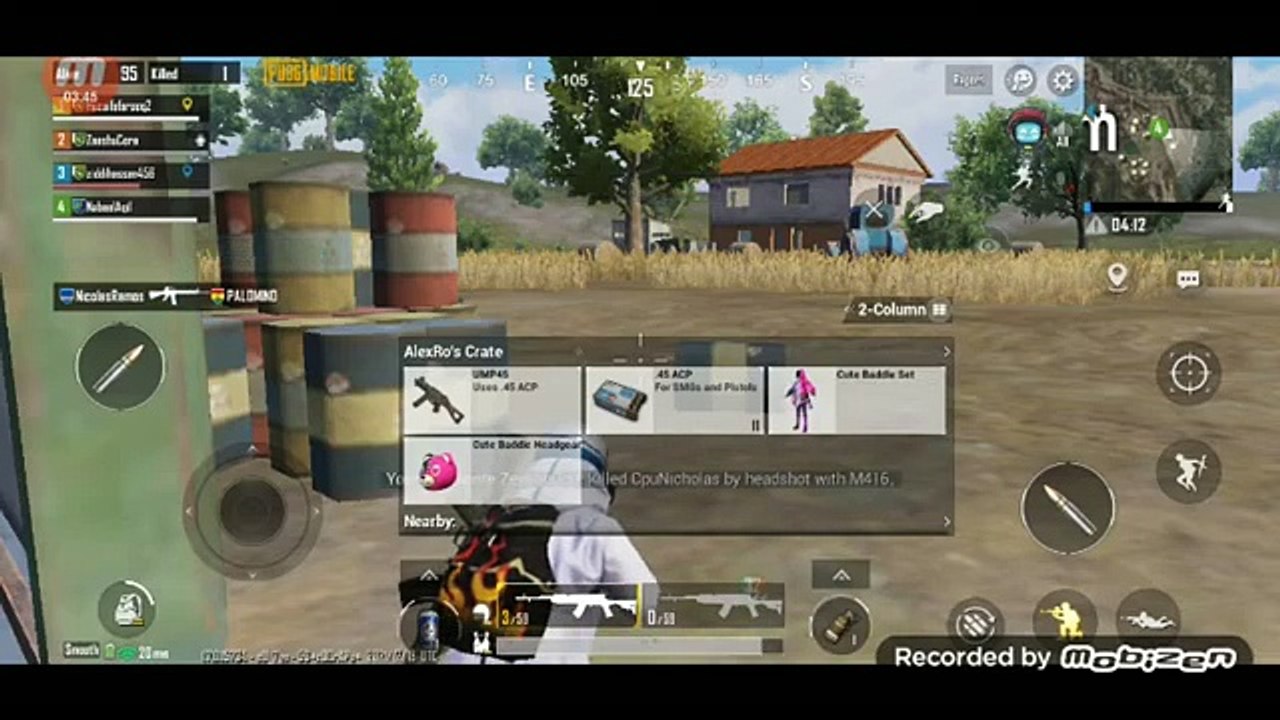 PUBG MOBILE SECOND TIME WIN CHICKEN DINNER