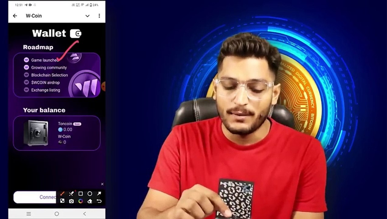 W Coin Wallet Connect Process _ Exchange Listing __ W Coin Staking Reward