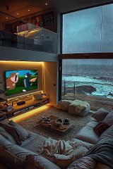 Stunning room, amazing weather with ocean view.