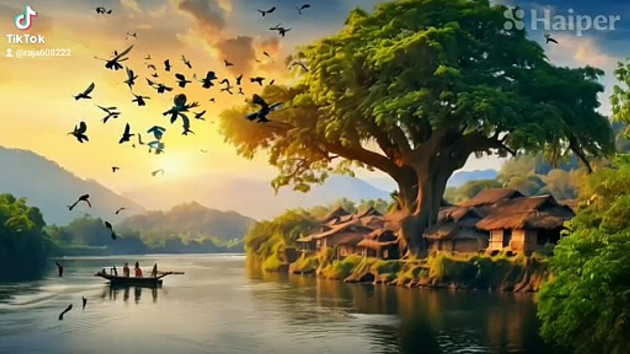 A.I created animated scene