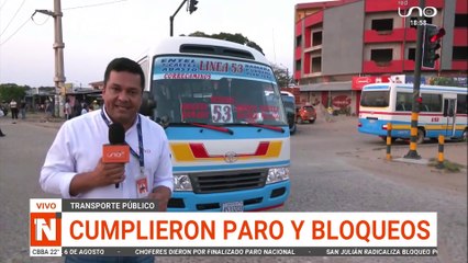cumplieron paro y bloqueos