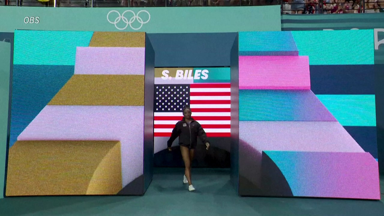 Simone Biles reconquista el oro en la gimnasia artística