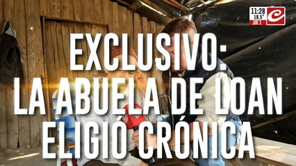 Catalina, la abuela de Loan, contó su verdad en Crónica