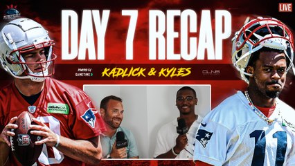 Drake Maye Has BEST DAY of Practice | Patriots Daily LIVE From Day 7 of Training Camp
