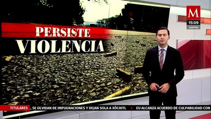 Persiste la violencia en Guerrero al registrarse el asesinato de tres personas