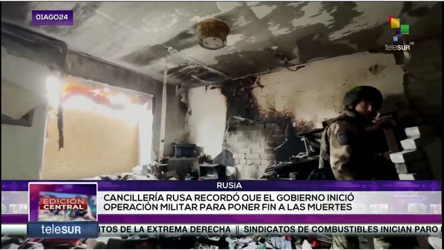 Tropas rusas continúan ataques aéreos y terrestres sobre la región de Járkov