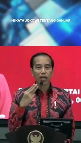 Ini Kata Jokowi Tentang Ganjar dan Indonesia