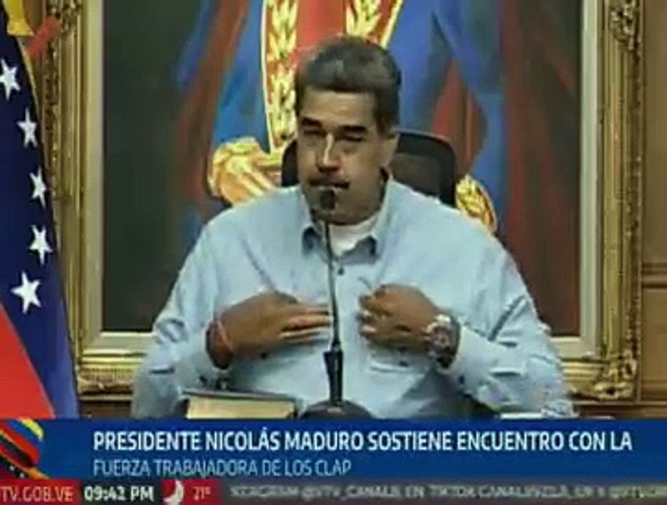 Pdte. Maduro: El GPP y el Psuv están preparados para entregar el 100% de las actas electorales