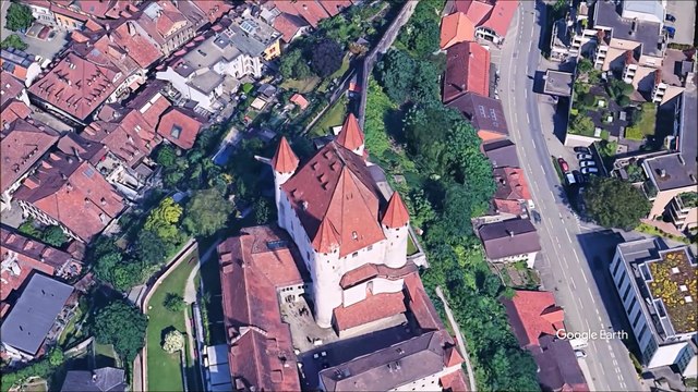 Thun Castle in the city of Thun in the Swiss canton of Bern