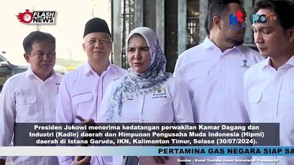 Ketpres Kadin dan Hipmi Kaltim Kadin Kaltim Minta Jokowi Libatkan Pengusaha Daerah Urus Pangan di IKN
