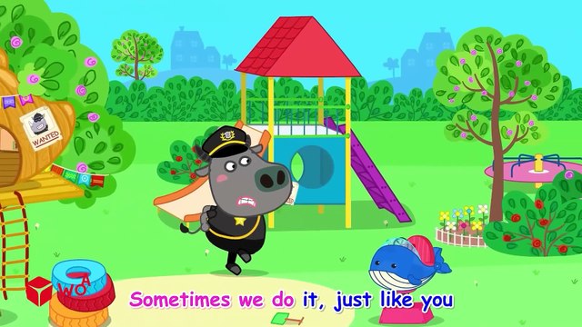 We Are a Gassy Poopy Team Funny Farting Song Wolfoo Nursery Rhymes & Kids Songs