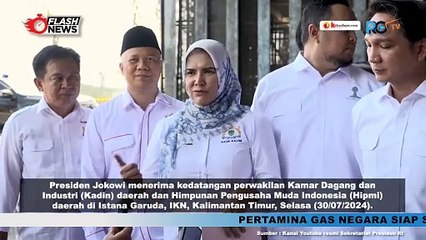 Ketpres Kadin dan Hipmi Kaltim Minta Presiden Jokowi Libatkan Pengusaha Daerah Urus Pangan di IKN