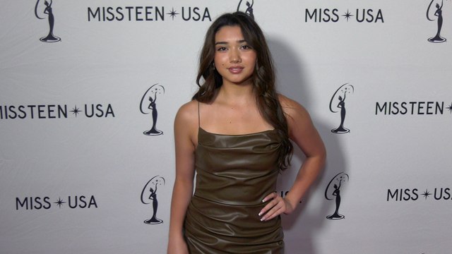 Julia Garcia 2024 Miss Teen USA Finals Red Carpet at Peacock Theatre at L.A. Live