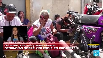 Informe desde Caracas: Maduro anunció construcción de cárceles para detenidos en protestas