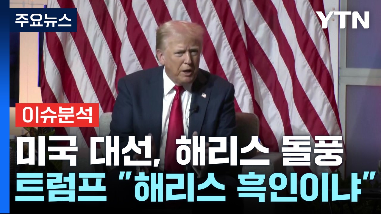 [뉴스나우] 해리스 돌풍에 거칠어지는 트럼프의 입 / YTN